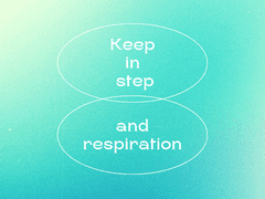 [우부] keep in step and respiration