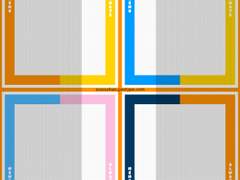 굿노트 세로투톤 메모 스티커