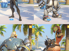 오버워치 승리포즈로 크로키