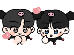 젱양 쿠로미 키링