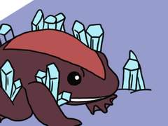 122. 자신의 몸을 얼리는 개구리