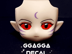 이누야샤 셋쇼마루 역안 ver. 넨도로이드 데칼 샘플