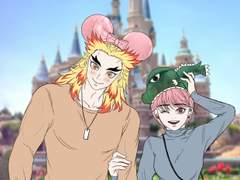 렌고쿠x모브 디즈니랜드