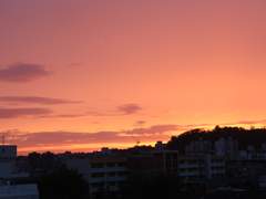 해질녘 노을이 질 때, 너에게로 부는 바람.