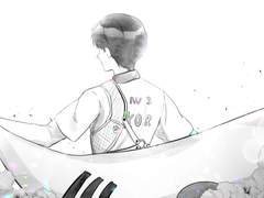 안산 선수님 스티커, 엽서 도안