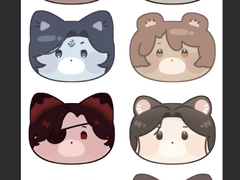 막북상청 그립톡/중장르 스티커 도안 배포