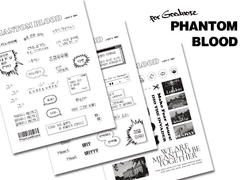 죠죠 팬블 다이어리 스티커 (굿노트용)