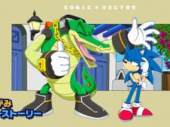 소닉 채널 벽지 커버스토리 소닉&벡터 번역