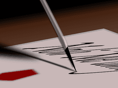 어느 소포와 짧은 편지