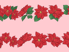 [ 유료배포 ] 말랑 포인세티아 브러쉬