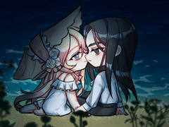 달아래밤바다 SD 고정틀 커미션