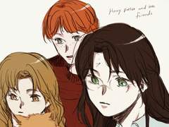 해리포터(원작)만화로 그리기