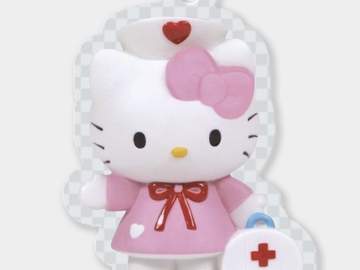 간호사 메디컬 헬로키티 키티 키링 도안 스냅스 이벤트