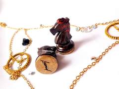 나이트 단품 + 영어각인 체스말 주문제작