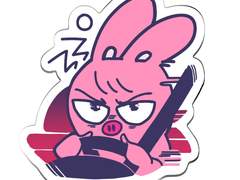 부릉부릉 돼끼 키링