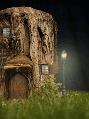 버드나무에 부는 바람