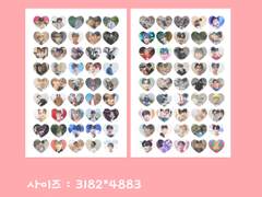 [스티커] 엔시티 하트 스티커(MARK)