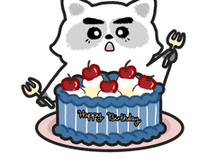 생일기념 나눔 스티커