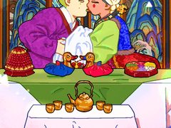 한국풍 전통결혼 SET 브러시 + PNG 소재