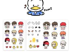 집단민기 스티커