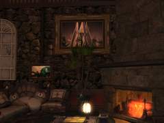 눈이 쌓인 바다주점