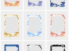 포카 프레임 도안 유료 배포(8.24 실물사진 추가)