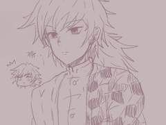 귀칼 낙서 모음