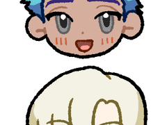 헬림스 스티커 배경 투명화 도안 공유