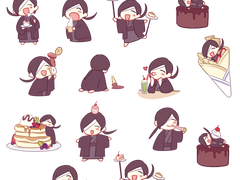 마토바 스티커 도안