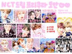 NCT DREAM 프리쿠라 도안