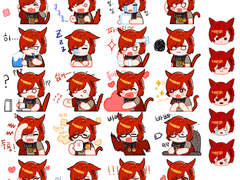 그라하 스티커 도안