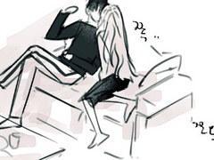 남사친한테 키스하기 챌린지