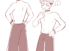 [이타도리유우지] 쵸커 낙서