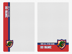 투명 포카 프레임 포토카드 도안