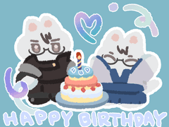 신파치 생일 기념 스티커 배포