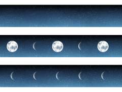 우주 테마 굿노트 마스킹테이프/메모지 스티커