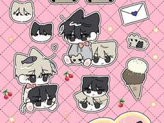 야토 스티커 도안 커미션 조기 마감