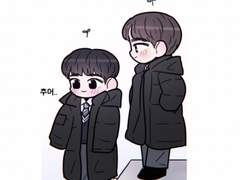 (신우태경) 한여름에 패딩그림 올리기..