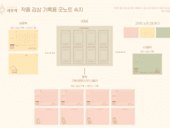 [굿노트 속지] 작품 감상 기록용 굿노트 속지