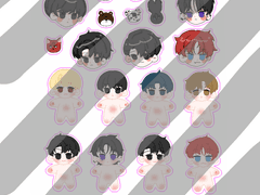 데못죽 테스타 + 청려 칼선 스티커 도안 배포