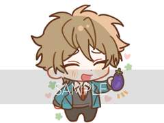 타카미네 미도리 아크릴 키링 도안