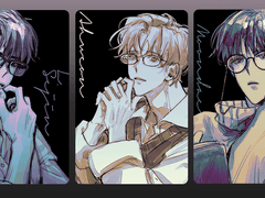 [데못죽] 안경 포카...