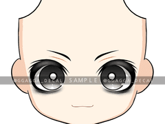 자캐 넨도로이드 데칼 샘플