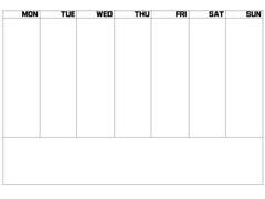 굿노트 위클리 양식