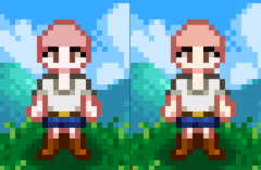 [오늘의 순정망화] 스타듀밸리 스킨·가구 리텍스쳐