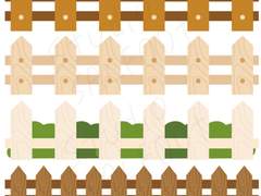 [굿노트스티커] 울타리 마테 스티커