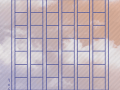 [떡메] 세로 원고지 구름