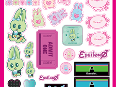 입실론파이 스티커 도안 공유