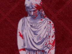 고개숙인 동상 데코 브러시