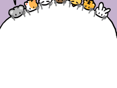 [도안] 하찮소년단 투명포카 도안 공유